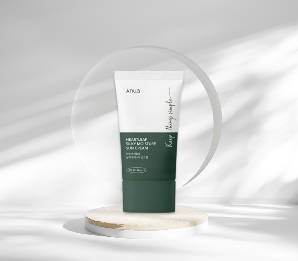 Anua Heartleaf Silky Moisture Sunscreen